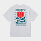 Light Gray טי שירט לגברים Obey In Bloom OBEY