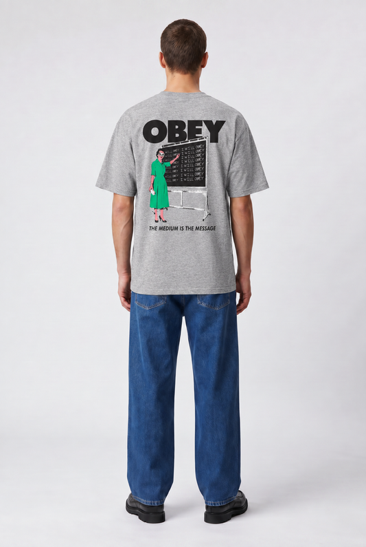 Lavender טי שירט קצרה לגברים I Will Classic OBEY