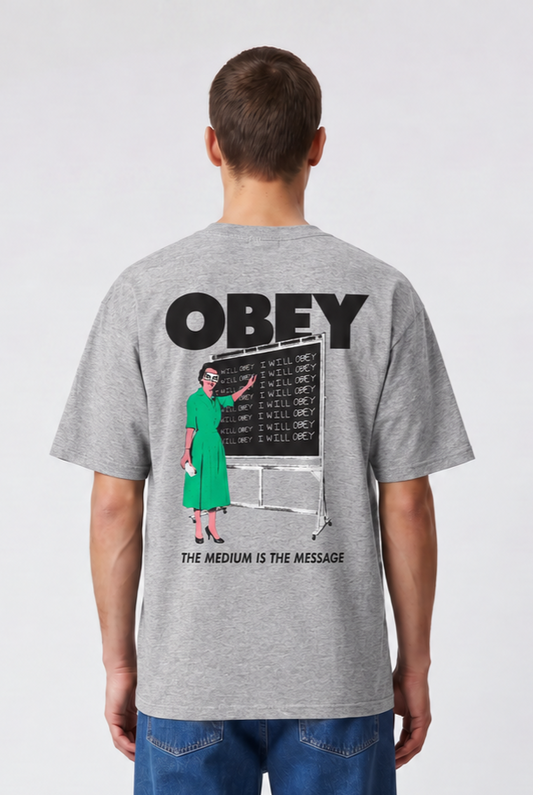 Lavender טי שירט קצרה לגברים I Will Classic OBEY