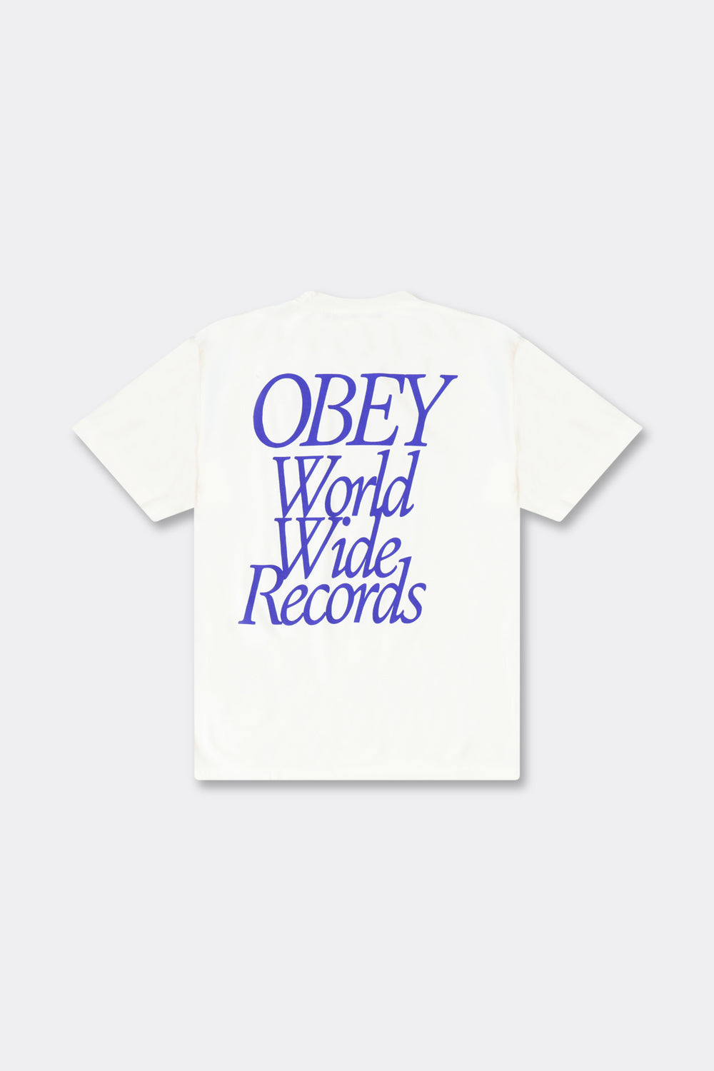 White Smoke טי שירט קצרה לגברים Worldwide OBEY