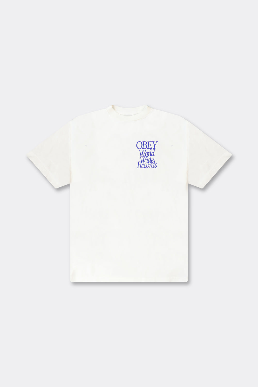 White Smoke טי שירט קצרה לגברים Worldwide OBEY