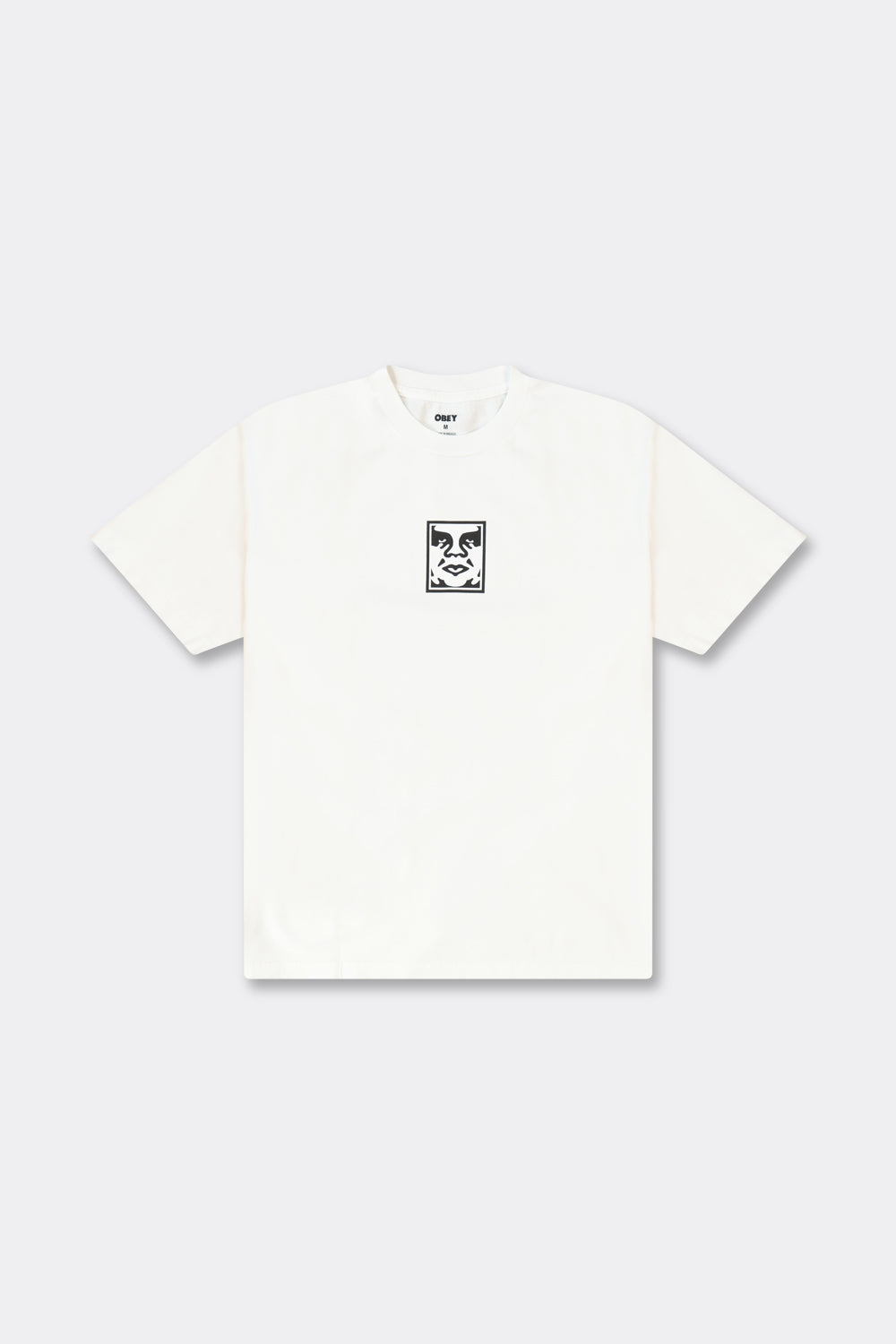 White Smoke טי שירט קצרה לגברים Icon OBEY