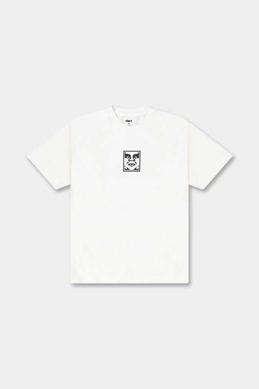 White Smoke טי שירט קצרה לגברים Icon OBEY