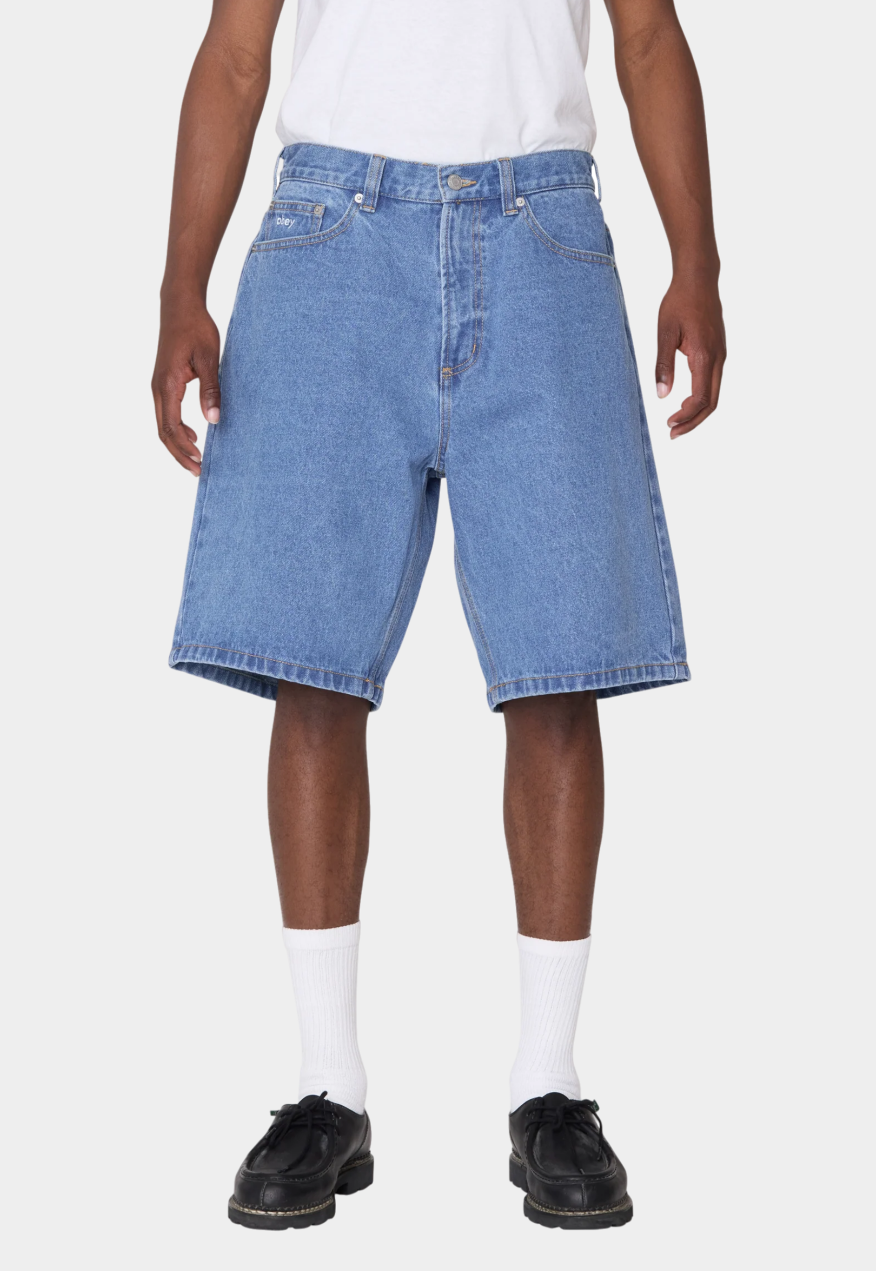 Lavender ג'ינס קצר לגברים Bigwig Baggy OBEY