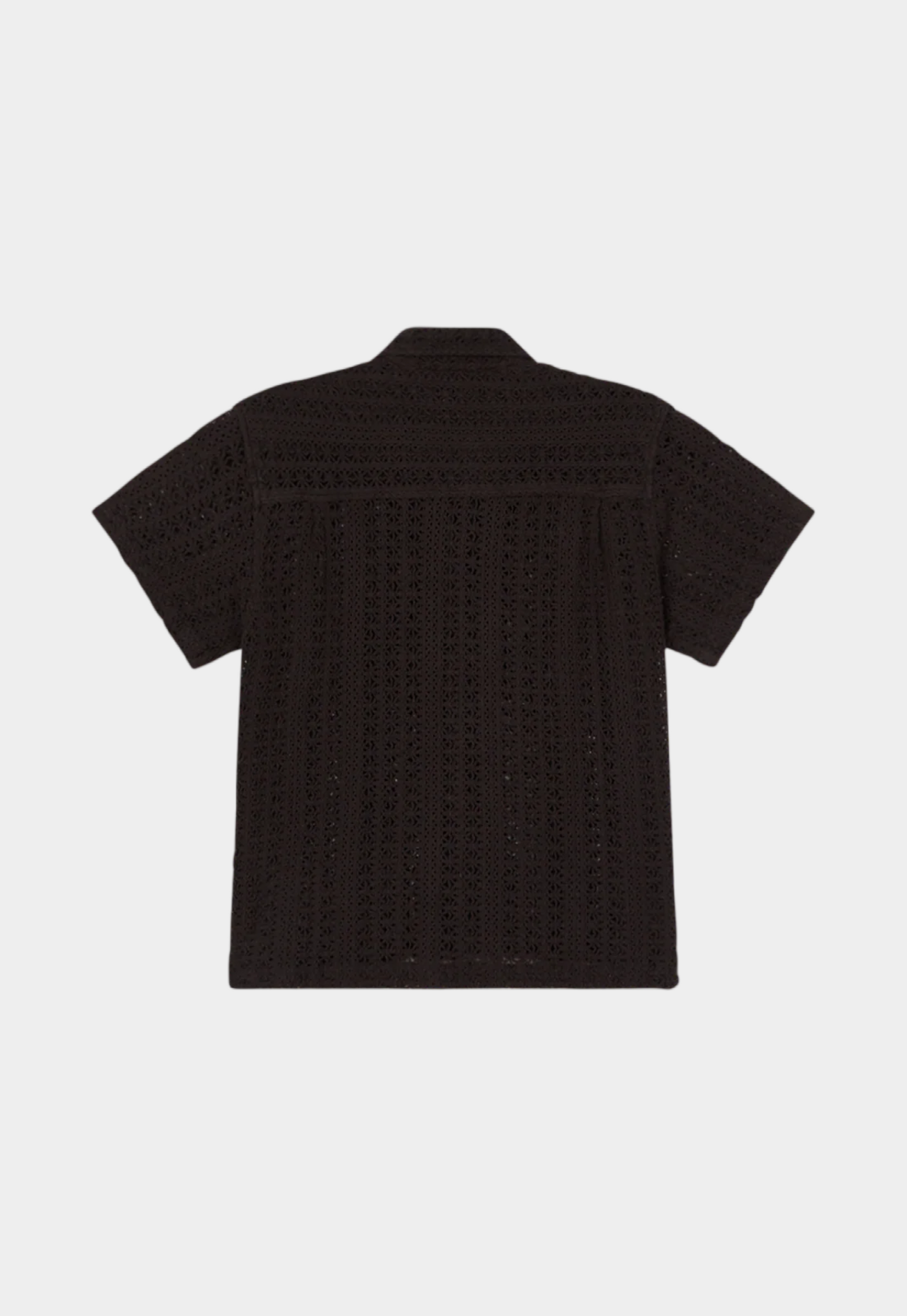 Lavender חולצה מכופתרת קצרה קרושה לגברים Harison OBEY