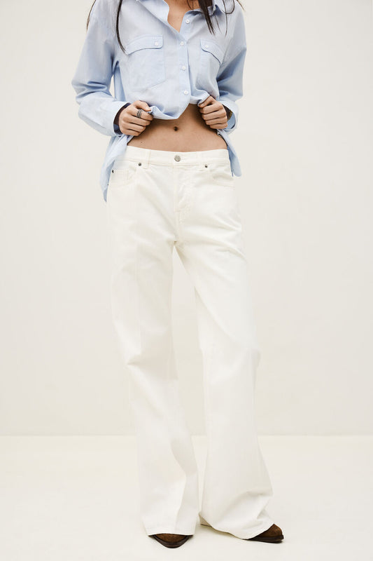 Antique White JEANS BADOU ג'ינס ארוך BA&SH