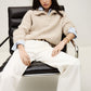 Light Gray JEANS BADOU ג'ינס ארוך BA&SH