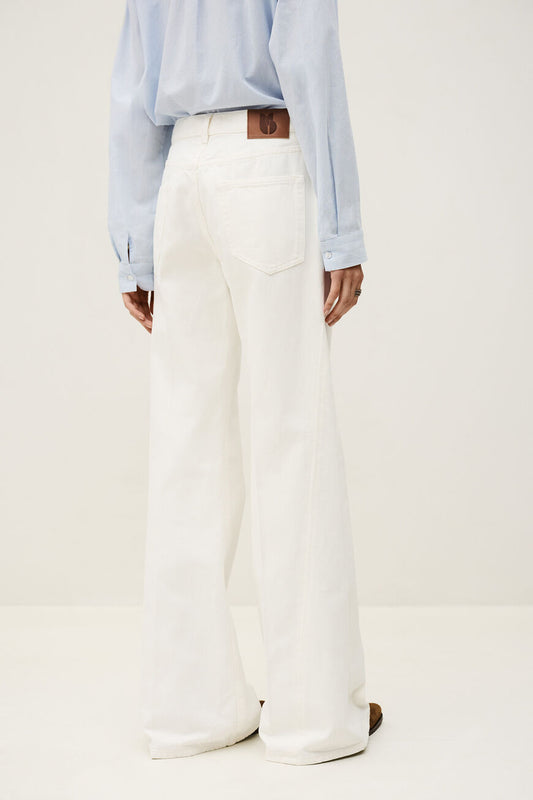 Antique White JEANS BADOU ג'ינס ארוך BA&SH