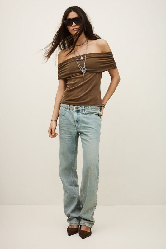 חולצה קצרה לנשים Top Bene