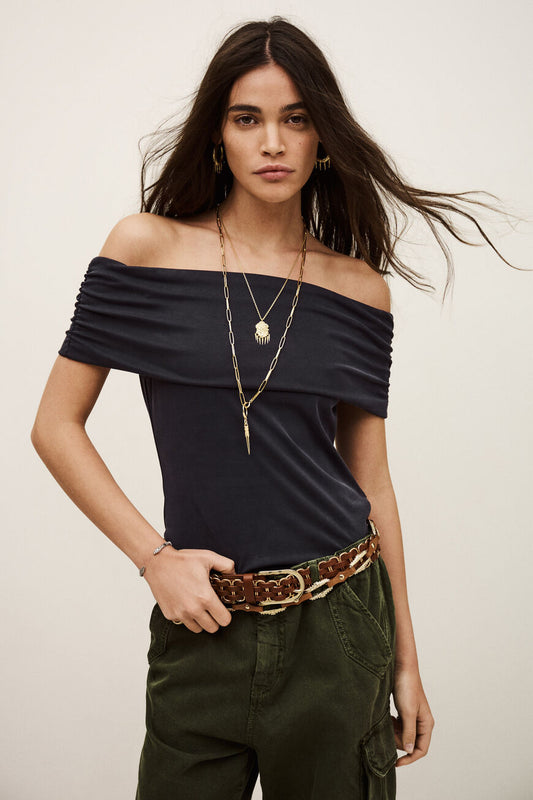 חולצה קצרה לנשים Top Bene