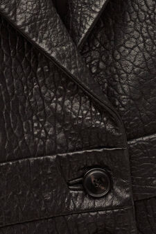 Black ג'קט עור לנשים Borfeo BA&SH