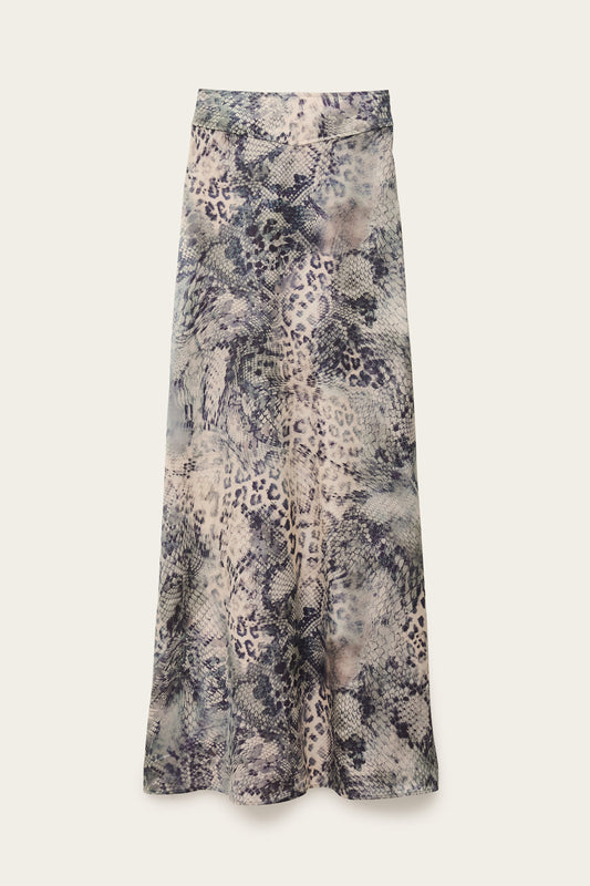 Slate Gray חצאית מקסי לנשים Ciria BA&SH