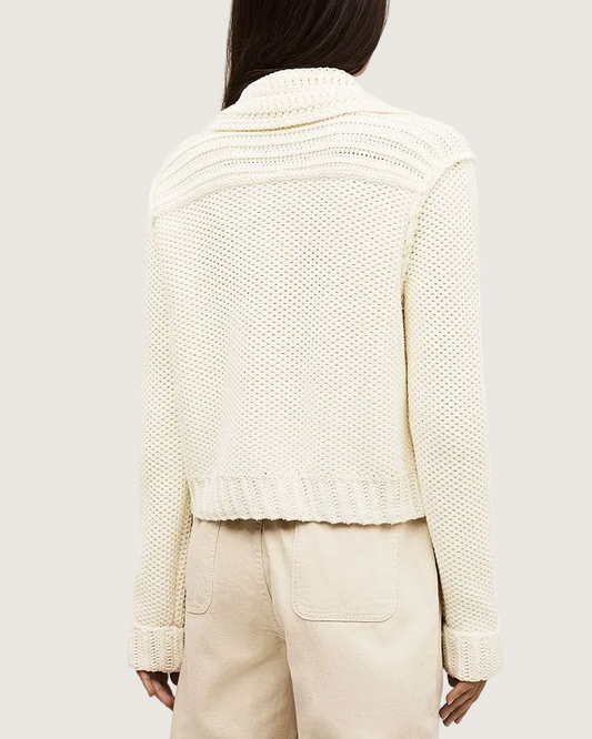 Antique White קרדיגן לנשים Federica Cardigan BA&SH
