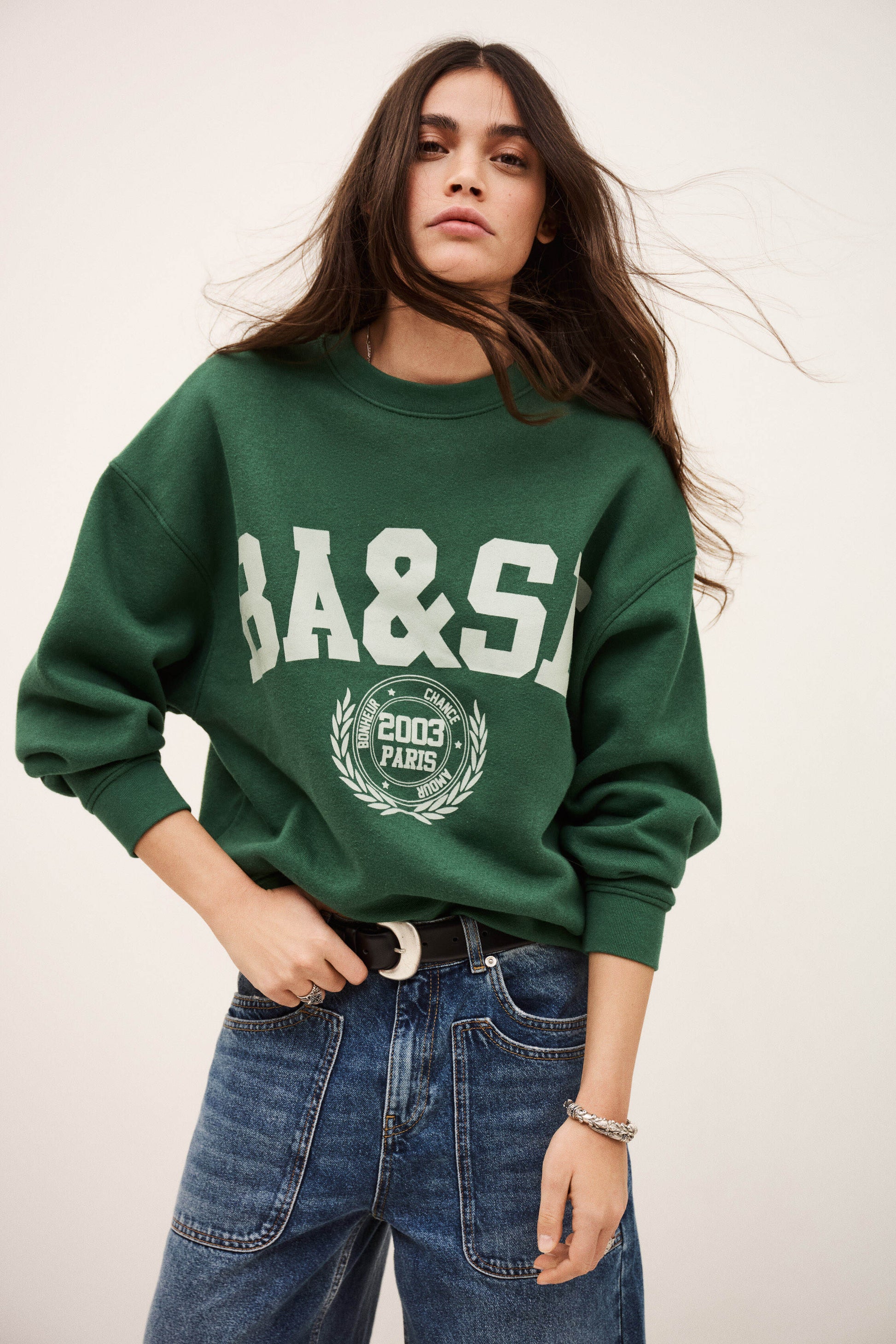 Misty Rose סווטשירט לנשים Fenja BA&SH