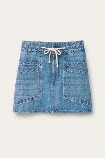 Light Slate Gray SKIRT MARTINA חצאית מיני BA&SH
