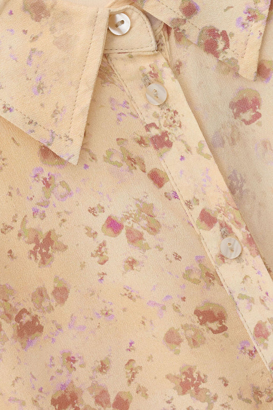 Tan DRESS NORMA שמלת מידי BA&SH