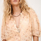 Peach Puff DRESS NORMA שמלת מידי BA&SH