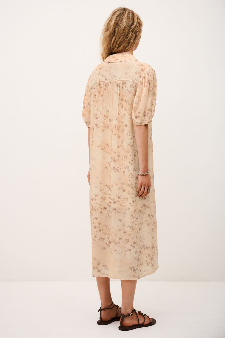Lavender DRESS NORMA שמלת מידי BA&SH