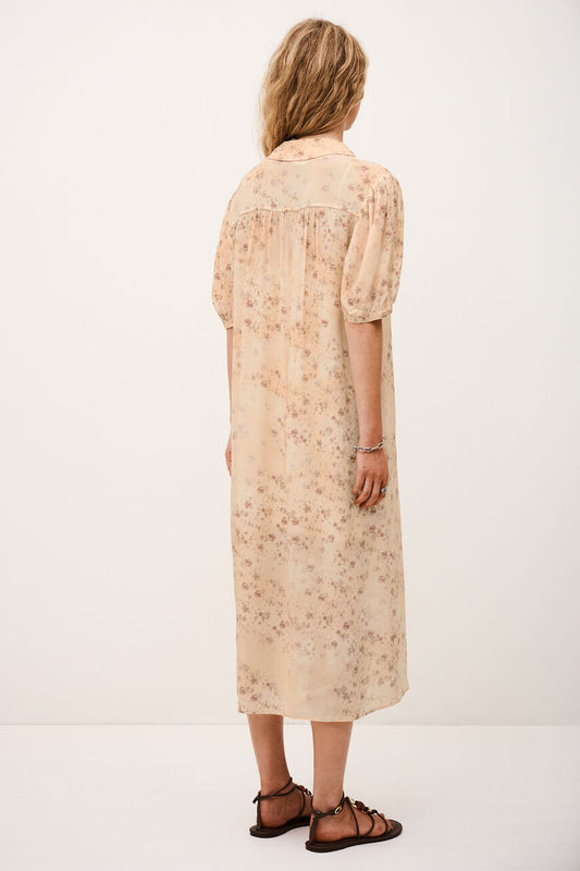 Lavender DRESS NORMA שמלת מידי BA&SH