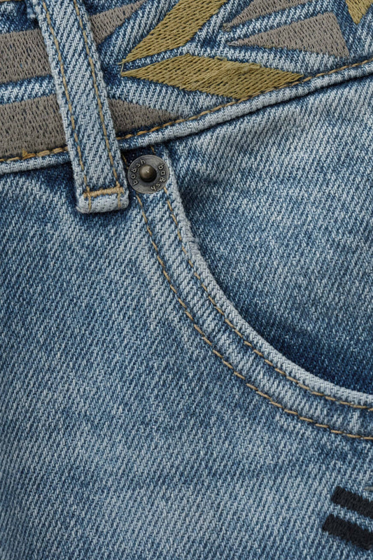 Dim Gray JEANS RIZIE ג'ינס ארוך BA&SH