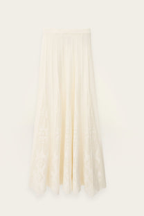 Antique White SKIRT SERTA חצאית מקסי BA&SH