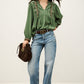 Antique White BLOUSE TILT חולצה ארוכה BA&SH