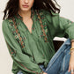 Antique White BLOUSE TILT חולצה ארוכה BA&SH