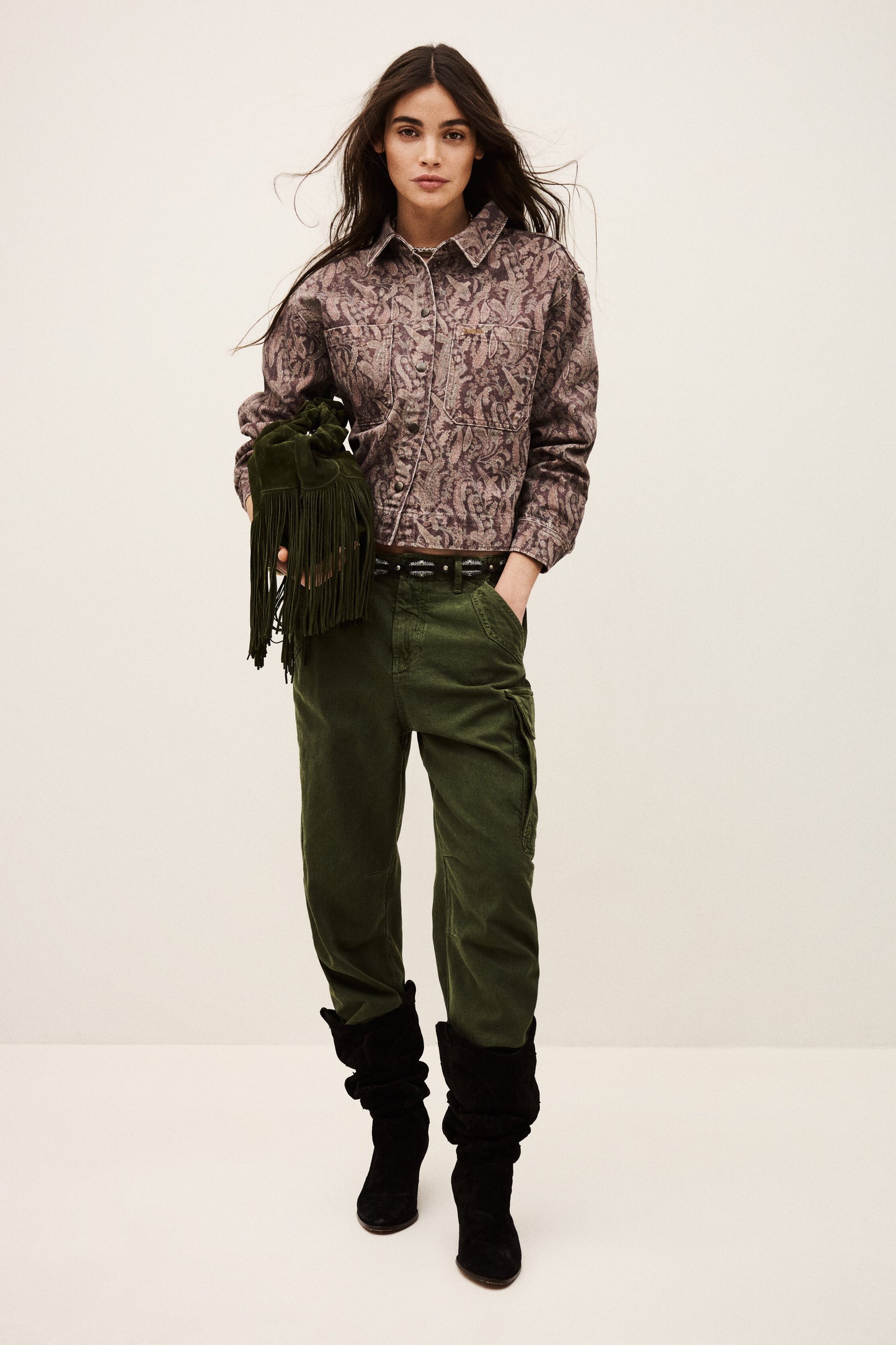 Antique White ג'קט לנשים Tullia BA&SH