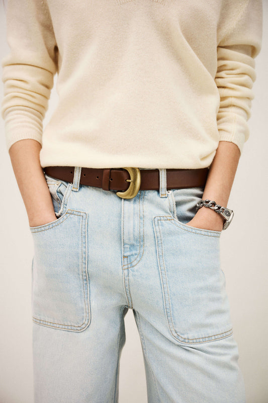 Light Gray חגורה לנשים Brad BA&SH