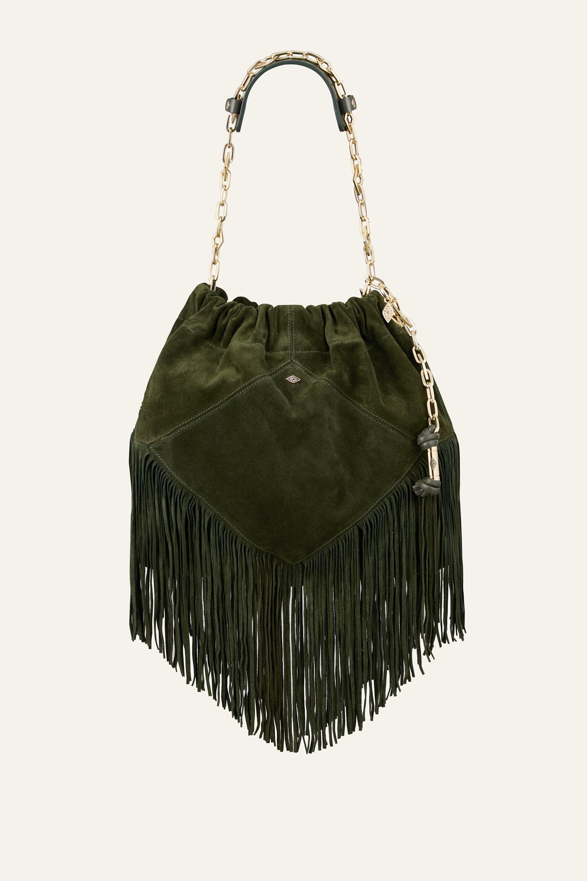 Seashell תיק צד לנשים June Tote Fringes BA&SH