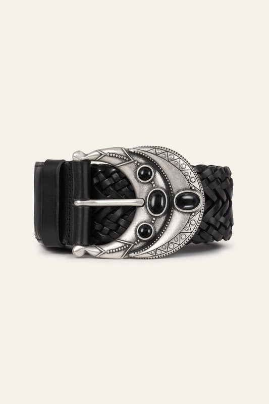 Dark Slate Gray BELT BOLBI חגורה BA&SH
