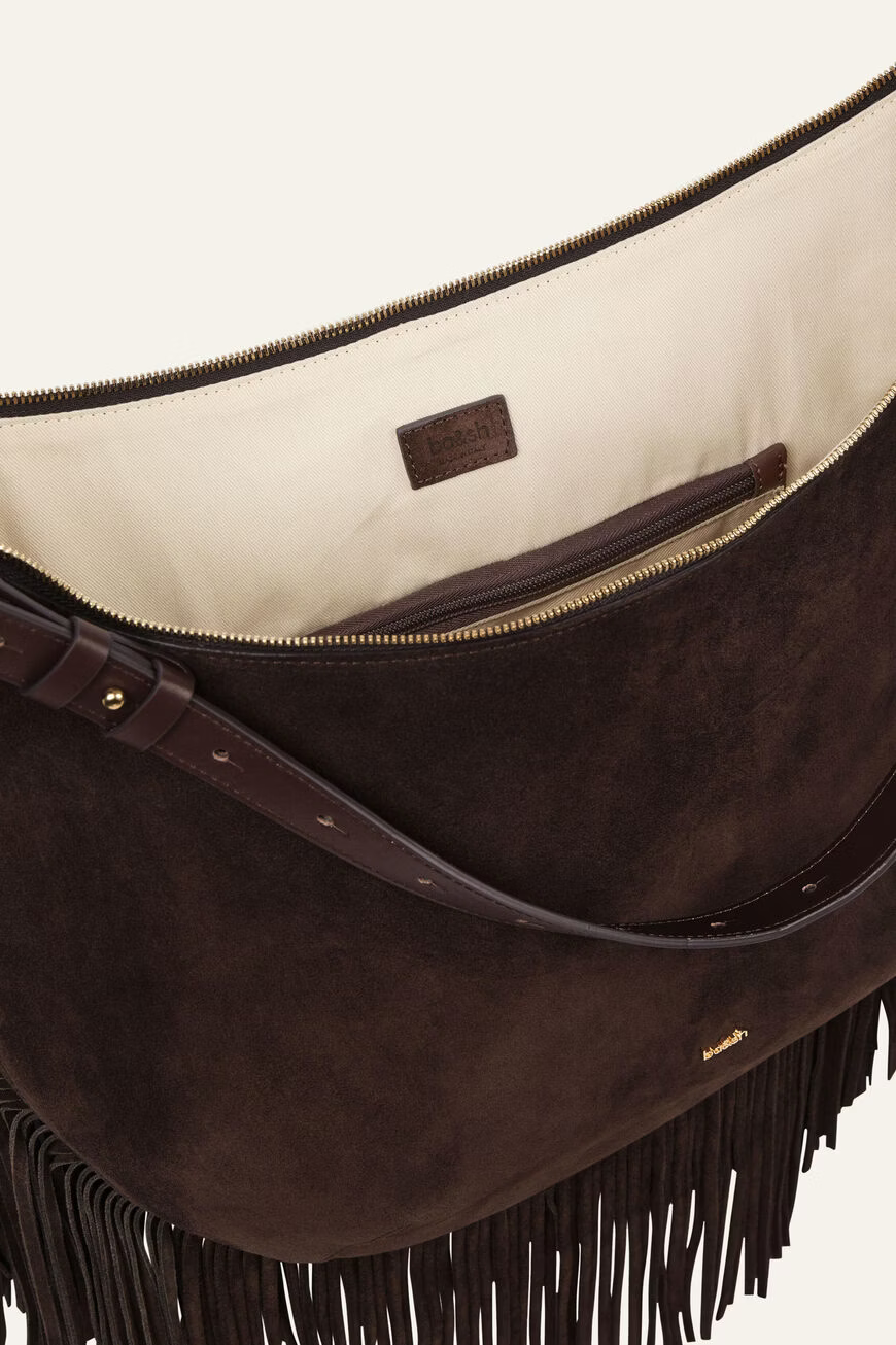 Black תיק צד לנשים Fringes BA&SH