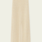 Antique White חצאית מקסי סרוגה לנשים Prettie BA&SH