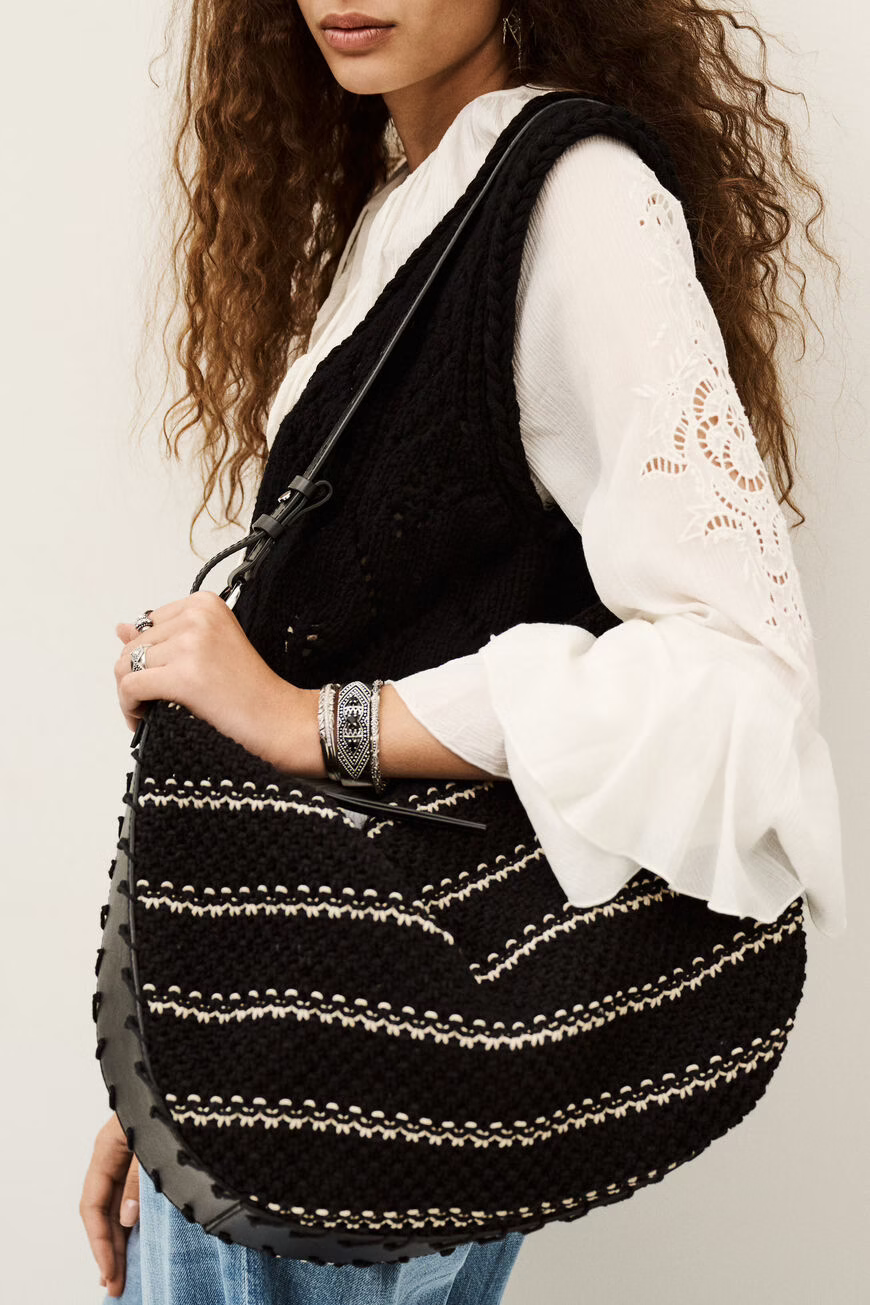 Light Gray תיק צד לנשים Arya BA&SH