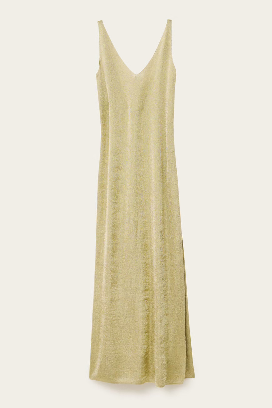 Beige שמלת מקסי לנשים Zalana BA&SH