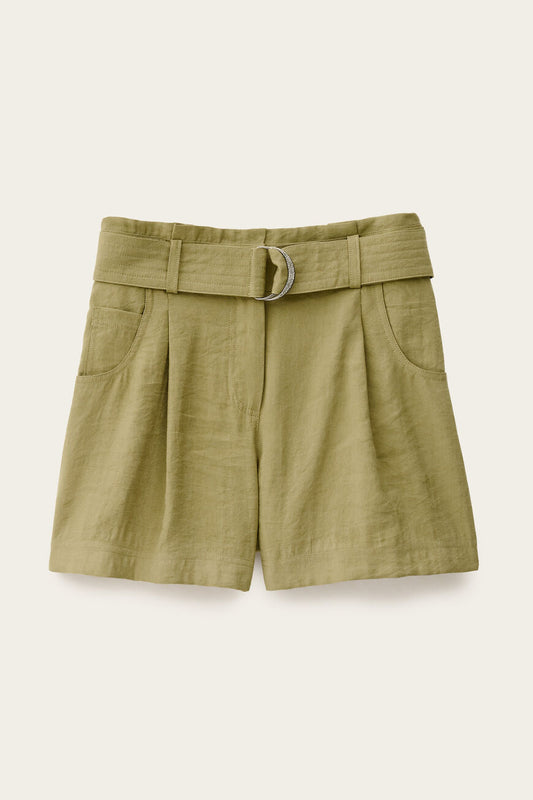 Dark Khaki SHORT DEMIE מכנסיים קצרים BA&SH