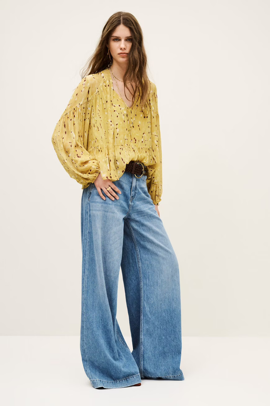 Antique White חולצה ארוכה לנשים Kamala BA&SH