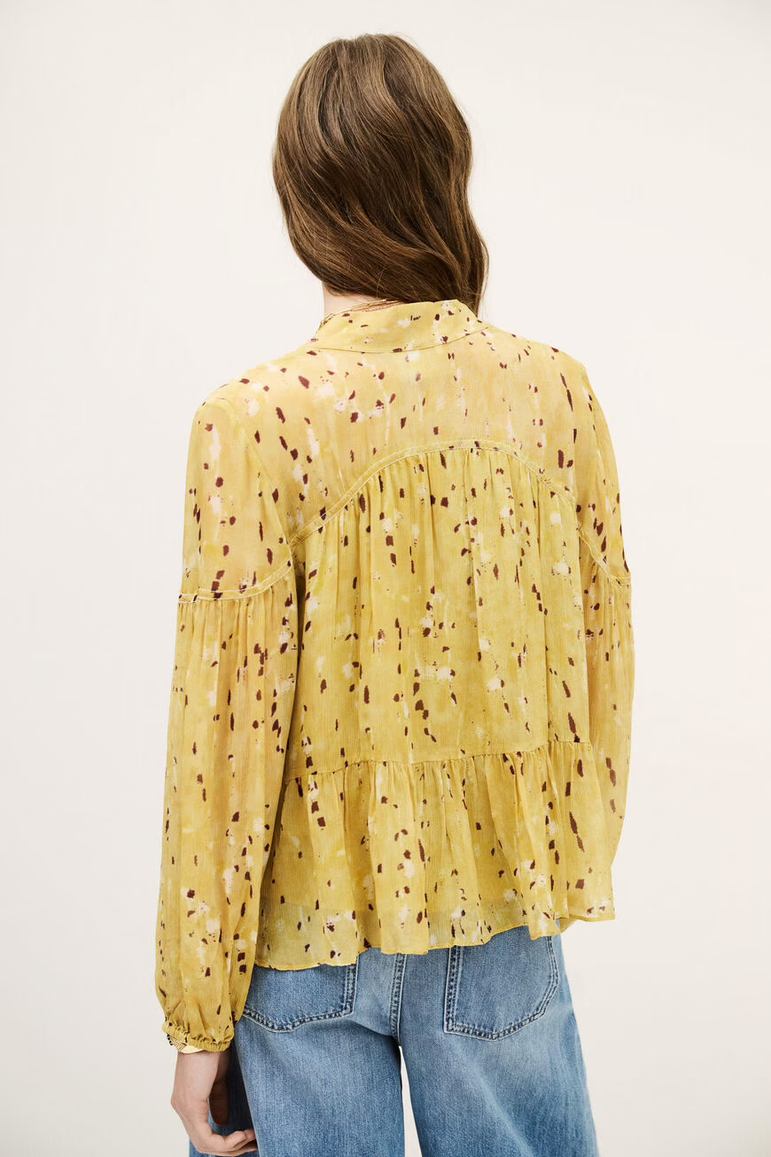 Antique White חולצה ארוכה לנשים Kamala BA&SH