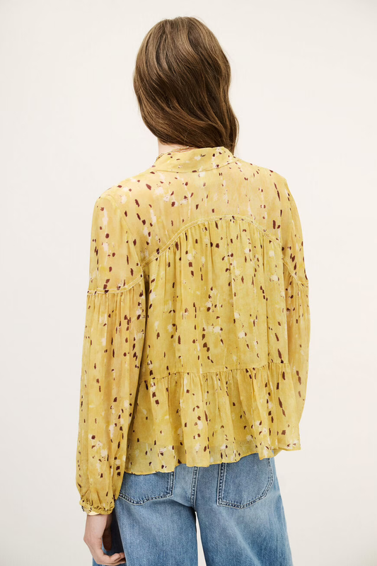 Antique White חולצה ארוכה לנשים Kamala BA&SH