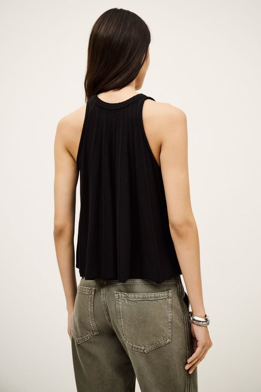 Antique White גופיה לנשים Serres BA&SH