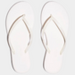 White Smoke כפכפי אצבע לנשים Aqua Sol TKEES