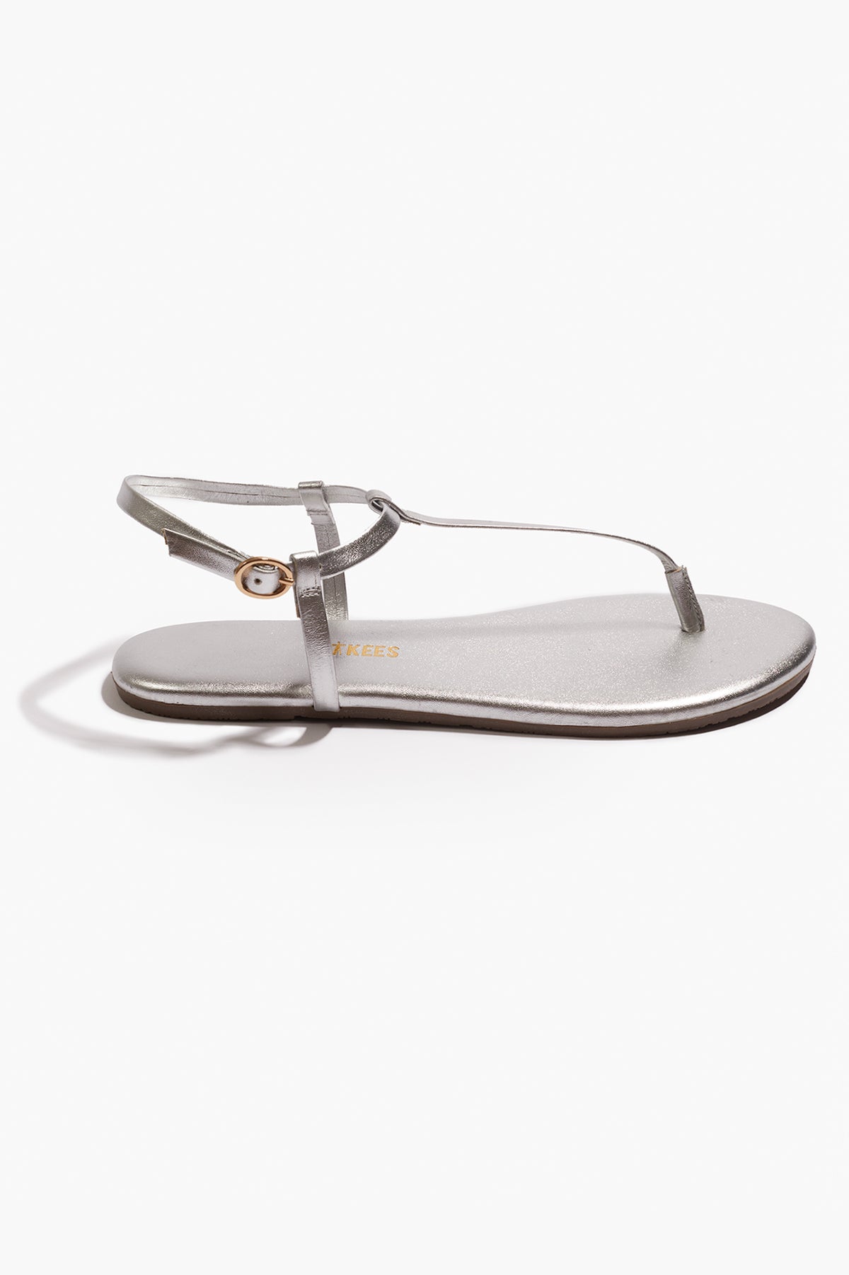 White Smoke סנדלי אצבע לנשים Mariana Metallics TKEES