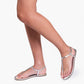 White Smoke סנדלי אצבע לנשים Mariana Metallics TKEES