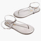 White Smoke סנדלי אצבע לנשים Mariana Metallics TKEES