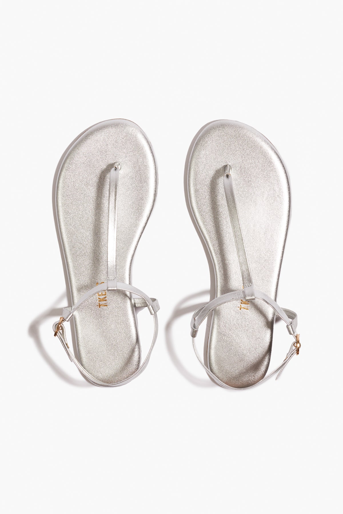 White Smoke סנדלי אצבע לנשים Mariana Metallics TKEES