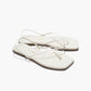 White Smoke סנדלי עור לנשים Square Toe Millie TKEES