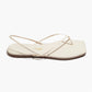 Antique White סנדלי עור לנשים Square Toe Millie TKEES