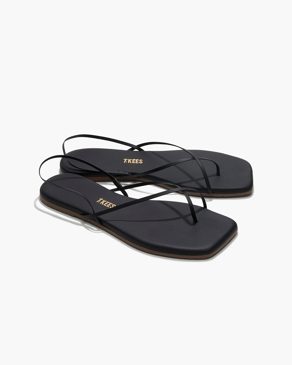 White Smoke סנדלי עור לנשים Square Toe Millie TKEES