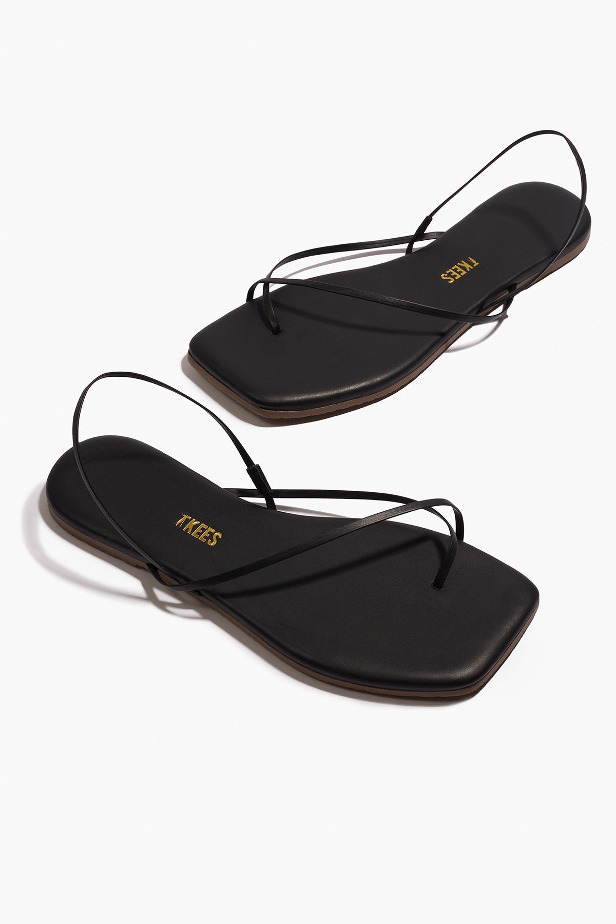 White Smoke סנדלי עור לנשים Square Toe Millie TKEES