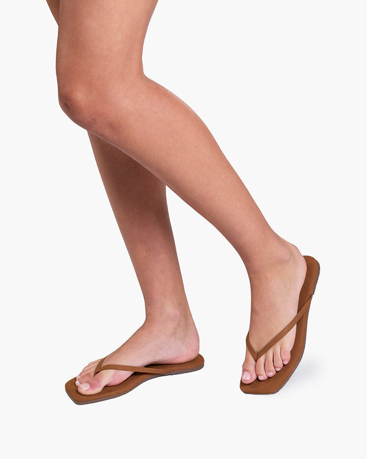 White Smoke כפכפי אצבע לנשים Square Toe Lily Suede TKEES